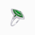 Load image into Gallery viewer, Marquise Shape Art Deco Style - Shahin Jewelry