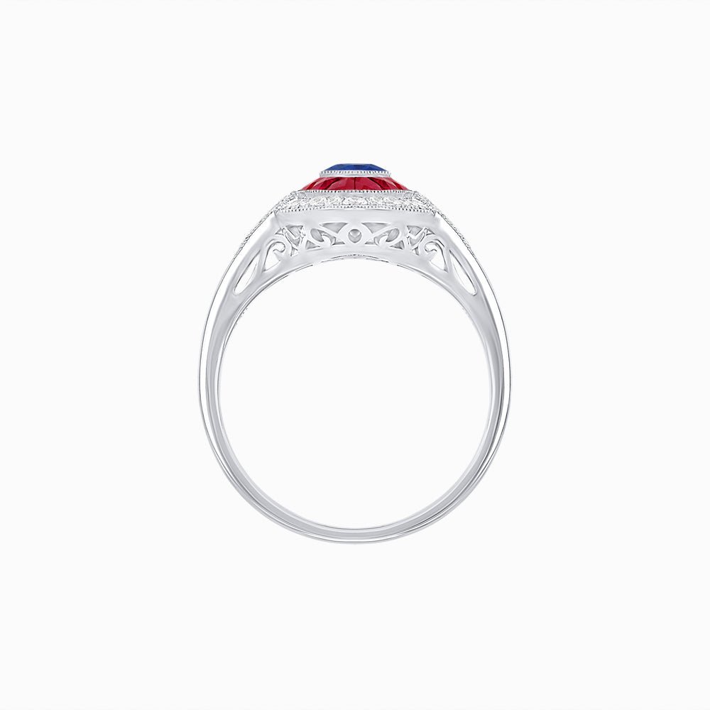 Marquise Shape Art Deco Style - Shahin Jewelry