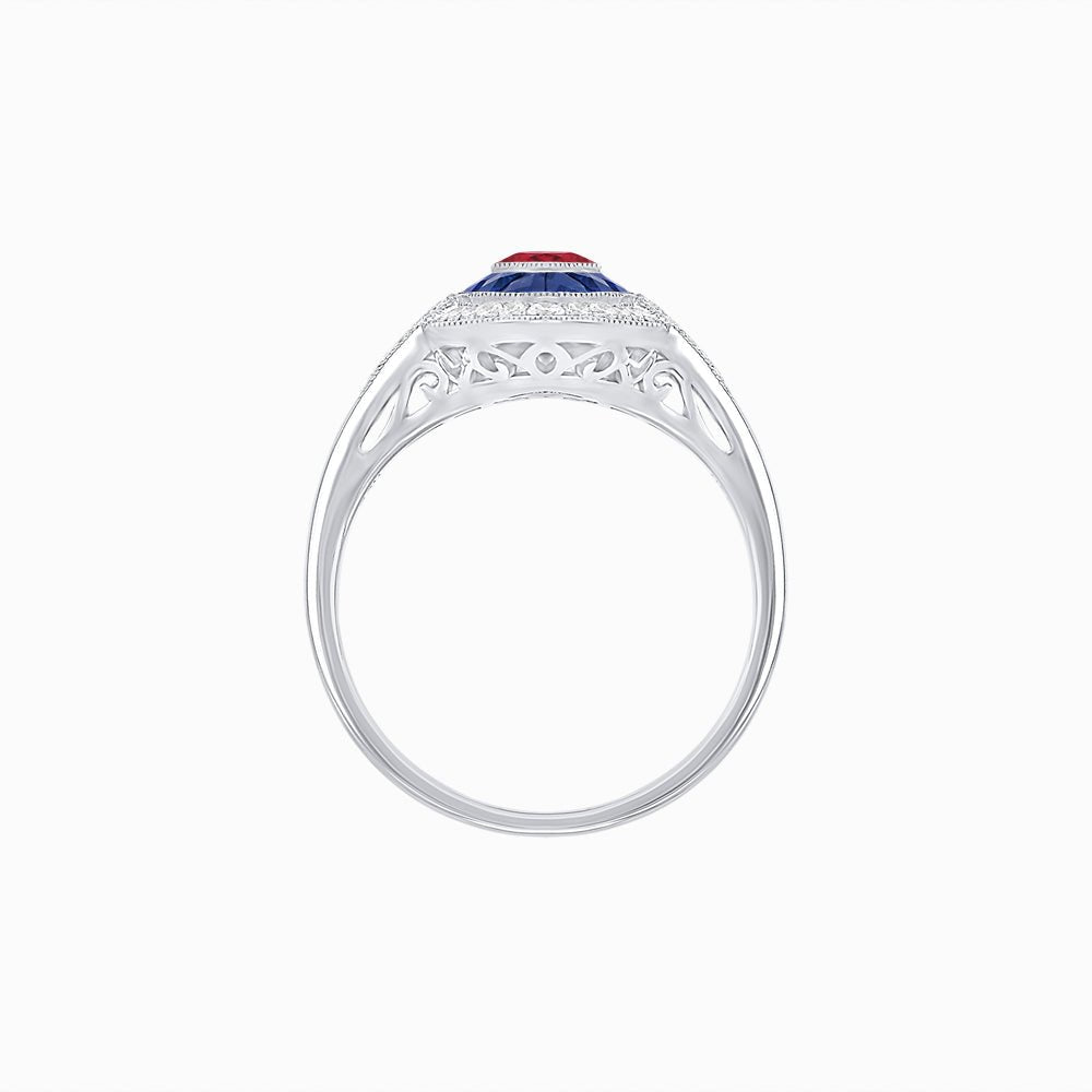 Marquise Shape Art Deco Style - Shahin Jewelry