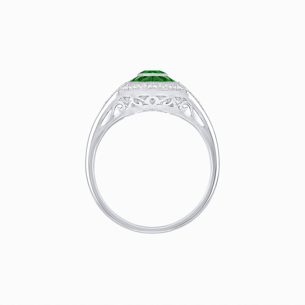 Marquise Shape Art Deco Style - Shahin Jewelry