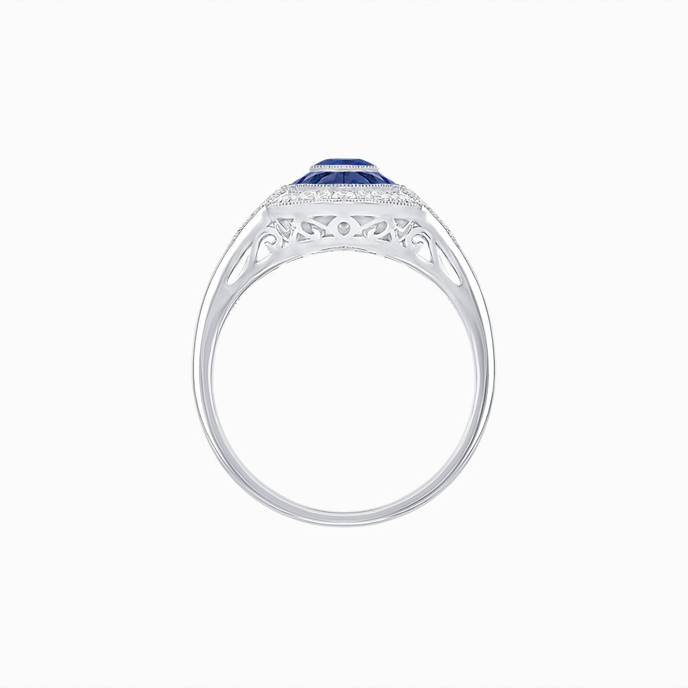 Marquise Shape Art Deco Style - Shahin Jewelry
