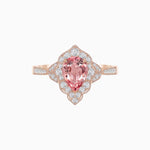 Load image into Gallery viewer, Pink Morganite Engagement Ring - Shahin Jewelry
