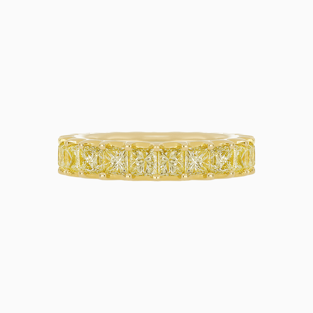 Princess Cut Diamond Eternity Band - Shahin Jewelry