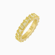Princess Cut Diamond Eternity Band - Shahin Jewelry