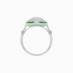 Load image into Gallery viewer, Scarab Vintage Art Deco Style Cocktail Diamond Ring - Shahin Jewelry
