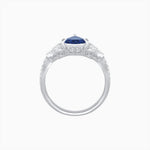 Load image into Gallery viewer, Tiara-Inspired Pear Shape Ring with French-Cut Gemstone Accents - Shahin Jewelry