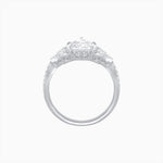 Load image into Gallery viewer, Tiara-Inspired Pear Shape Ring with French-Cut Gemstone Accents - Shahin Jewelry
