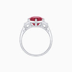 Load image into Gallery viewer, Timeless Round - Cut Mounting Ring with Tapered Diamond Accents - Shahin Jewelry
