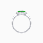 Load image into Gallery viewer, Vintage - Inspired Cushion Halo Mounting Ring with Diamond &amp; Gemstone Accents - Shahin Jewelry