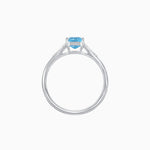 Load image into Gallery viewer, Vintage - Inspired Emerald - Cut Centerstone Ring with Diamond Accents - Shahin Jewelry
