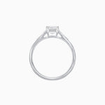 Load image into Gallery viewer, Vintage - Inspired Emerald - Cut Diamond Ring with Diamond Accents - Shahin Jewelry