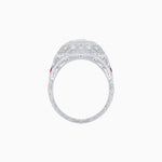 Load image into Gallery viewer, Vintage Inspired Engagement Illusion Diamond Ring - Shahin Jewelry
