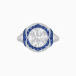 Load image into Gallery viewer, Vintage Inspired Engagement Ring - Shahin Jewelry
