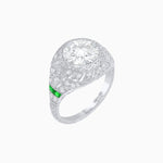 Load image into Gallery viewer, Vintage Inspired Engagement Ring - Shahin Jewelry
