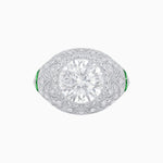 Load image into Gallery viewer, Vintage Inspired Engagement Ring - Shahin Jewelry
