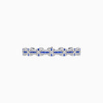 Load image into Gallery viewer, Vintage Inspired French Gemstone and Diamond Link Bracelet - Shahin Jewelry
