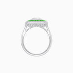 Load image into Gallery viewer, Vintage - Inspired Multi - Halo Gemstone Ring - Shahin Jewelry