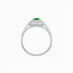 Load image into Gallery viewer, Vintage Inspired Oval Cut Double Halo Engagement Ring - Shahin Jewelry