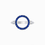 Load image into Gallery viewer, Vintage Inspired Round Diamond Halo Ring - Shahin Jewelry
