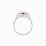 Load image into Gallery viewer, Vintage Style flower - shaped Ring with Diamond - Shahin Jewelry
